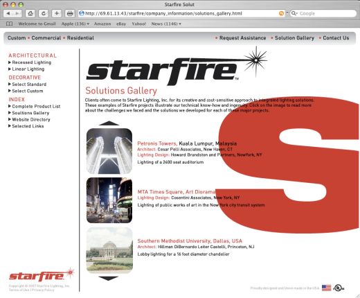 Starfire Solutions Gallery